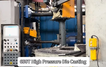 650T Die Casting Machine Process