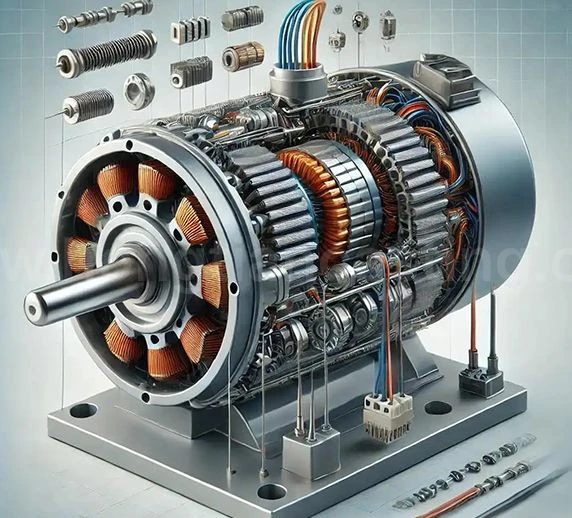 Motor Heat Dissipation End Cover
