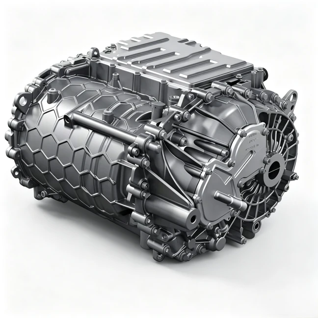 New Energy Vehicle Motor Housing: Die Casting + 5-Axis CNC Precision Machining Solution